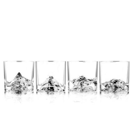 Verre à whisky THE PEAKS, set de 4 pc, Liiton