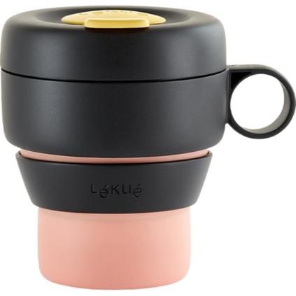 Mug de voyage MUG TO GO, 350 ml, corail, Lékué