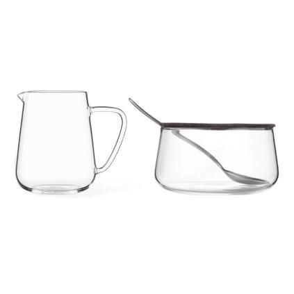 Set sucrier et crémier CLASSIC, verre, Viva Scandinavia