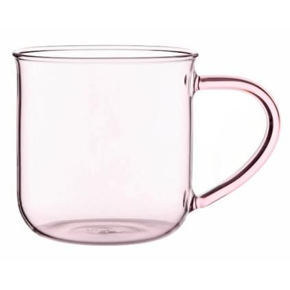 Verre à thé EVA MINIMA 400 ml, rose, verre, Viva Scandinavia