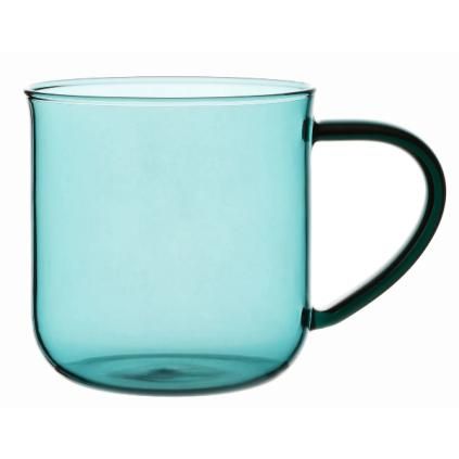 Verre à thé EVA MINIMA 400 ml, bleu, verre, Viva Scandinavia