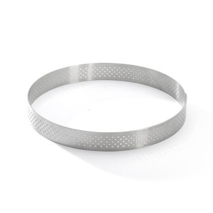 Cercle à tarte 15,5 cm, bas, inox, de Buyer