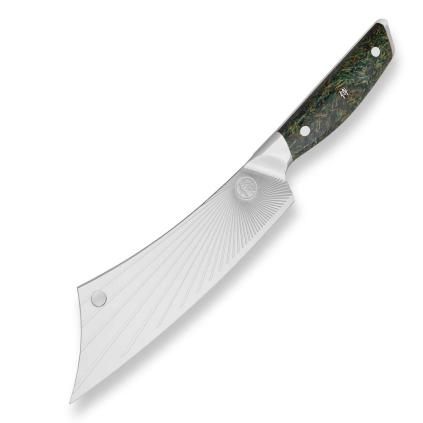 Couteau de chef BBQ MAX SANDVIK GREEN NORTHERN SUN 21 cm,Dellinger