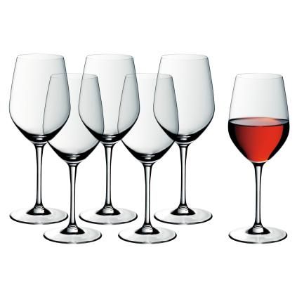 Verre à vin rouge EASY PLUS, set de 6 pc, 450 ml, WMF