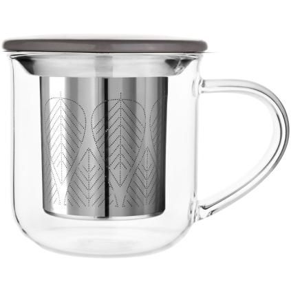 Mug infuseur MINIMA EVA 400 ml, gris laine, Viva Scandinavia