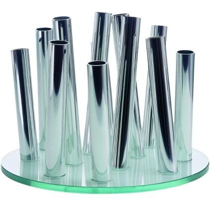 Vase BOUQUET 22,5 cm, argent, Philippi