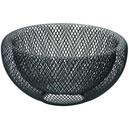 Coupe à fruits MESH 25 cm, noir, Philippi