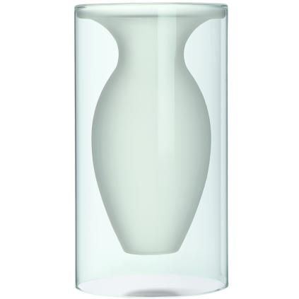 Vase ESMERALDA 23,5 cm, blanc, Philippi