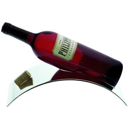 Porte-bouteille STAND 27 cm, argent, Philippi