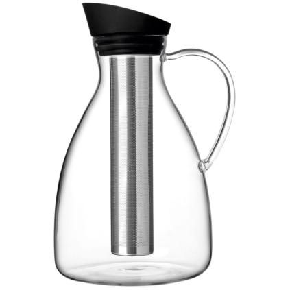Carafe à thé glacé INFUSION 2 l, noir, Viva Scandinavia