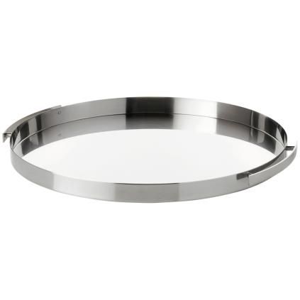 Plateau de service ARNE JACOBSEN 33,5 cm, argent, Stelton