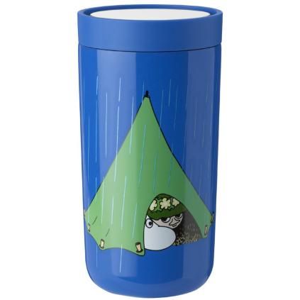 Mug thermos TO GO CLICK MOOMIN CAMPING 200 ml, bleu, Stelton