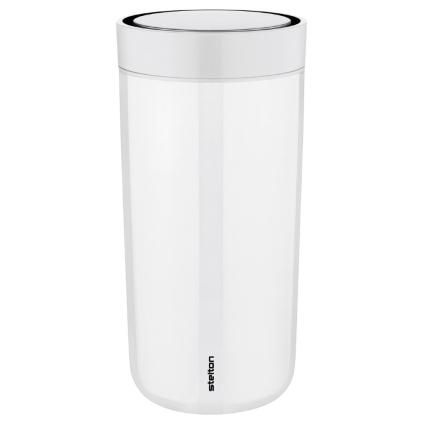 Mug thermos TO GO CLICK 400 ml, craie, Stelton