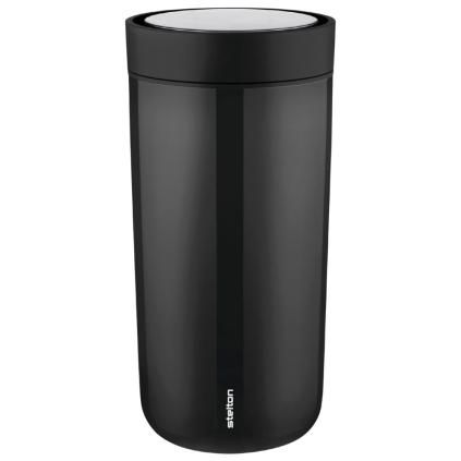 Mug thermos TO GO CLICK 400 ml, noir, Stelton