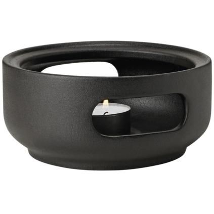 Chauffe théière THEO 15 cm, noir, Stelton