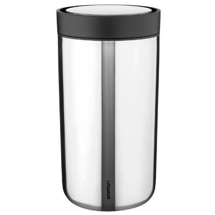 Mug thermos TO GO CLICK 400 ml, argent, Stelton