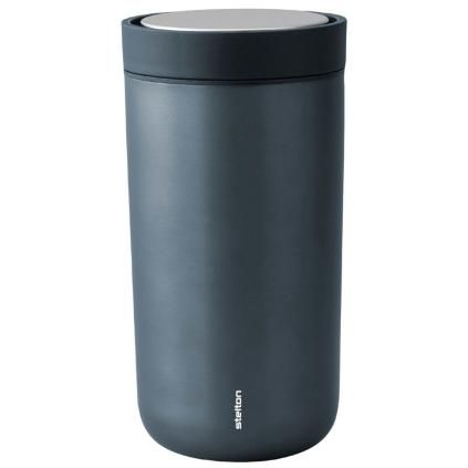 Mug thermos TO GO CLICK 200 ml, bleu foncé brillant, Stelton