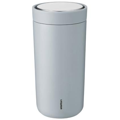 Mug thermos TO GO CLICK 400 ml, nuage mat, Stelton