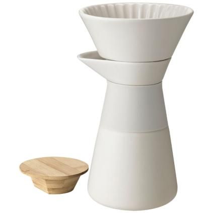 Cafetière goutte à goutte THEO 600 ml, sable, Stelton