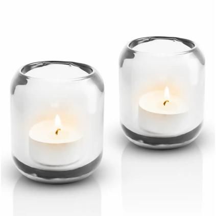 Photophore ACORN set de 2 pc, verre clair, Eva Solo