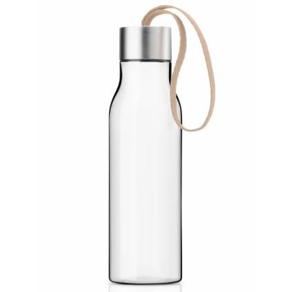 Bouteille d'eau 500 ml, bracelet beige, Eva Solo