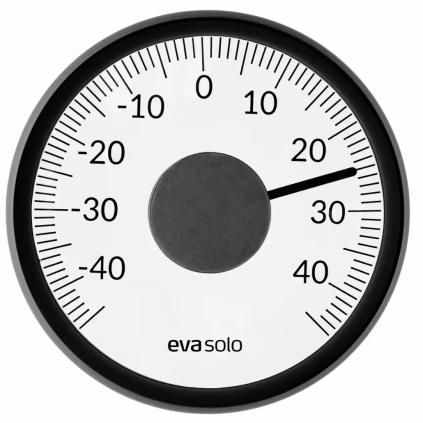 Thermomètre d'extérieur, noir, Eva Solo