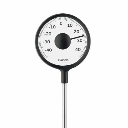 Thermomètre d'extérieur 100 cm, noir, Eva Solo
