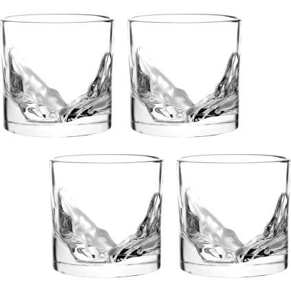 Verre à whisky GRAND CANYON, set de 4 pc, 300 ml, Litton