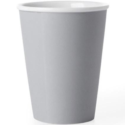 Tasse ANYTIME ANDY 300 ml, gris, porcelaine, Viva Scandinavia