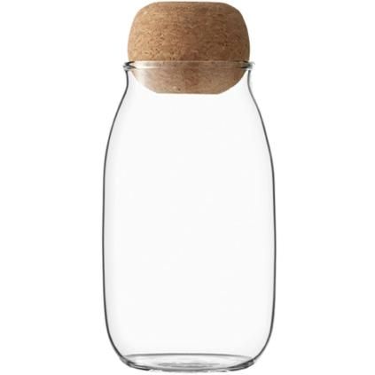 Bocal de rangement CORTICA 200ml, verre, Viva Scandinavia