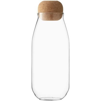 Bocal de rangement CORTICA 700 ml, verre, Viva Scandinavia