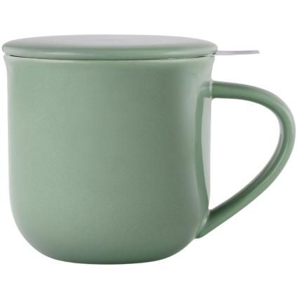 Mug avec infuseur à thé MINIMA EVA 350 ml, vert, porcelaine, Viva Scandinavia