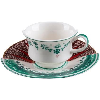 Tasse à café avec soucoupe HYBRID CHUCUITO, Seletti