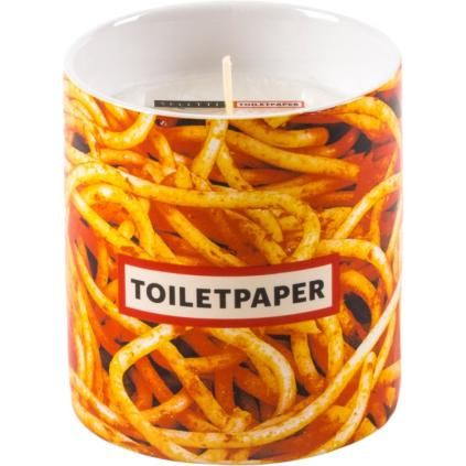 Bougie parfumée TOILETPAPER SPAGHETTI 9,5 cm, Seletti