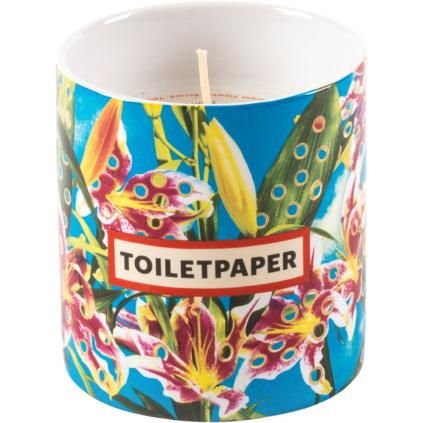 Bougie parfumée TOILETPAPER FLOWERS 9,5 cm, Seletti