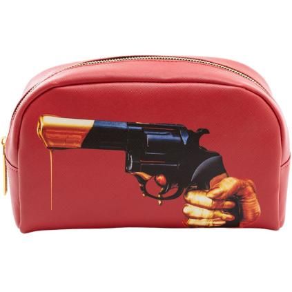 Trousse à maquillage TOILETPAPER REVOLVER 23 x 13 cm, Seletti