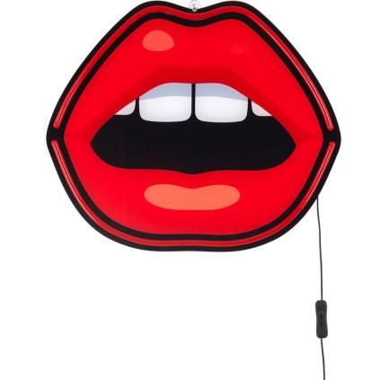 LED décoration murale JOB-BLOW MOUTH 47 cm, Seletti