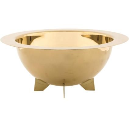 Saladier COSMIC DINER LUNAR 34 cm, laiton, Seletti