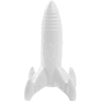 Décoration d'intérieur MEMORABILIA MY SPACESHIP 27 cm, blanc, porcelaine, Seletti