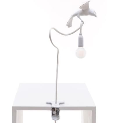 Lampe de bureau SPARROW CRUISING 100 cm, blanc, Seletti