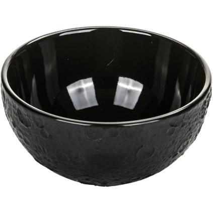 Bol de service COSMIC DINER LUNAR 14 cm, noir, Seletti