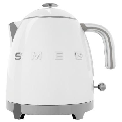 Bouilloire électrique 50'S STYLE MINI KLF05WHEU, 800 ml, blanc, Smeg