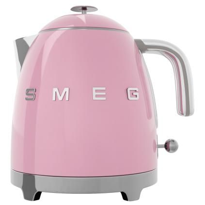 Bouilloire électrique 50'S STYLE MINI KLF05PKEU, 800 ml, rose pastel, Smeg