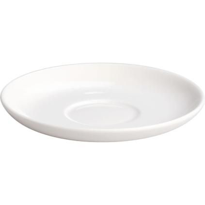 Soucoupe pour tasse à café moka ALL-TIME 12 cm, porcelaine, Alessi