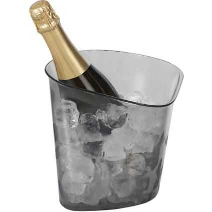 Rafraîchisseur de bouteilles pour PICK-UP bout de canapé, gris, Alessi