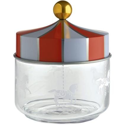 Pot de rangement cuisine CIRCUS, 500 ml, transparent, Alessi