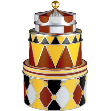 Pot de rangement de cuisine CIRCUS, set de 3 pc, multicolore, Alessi