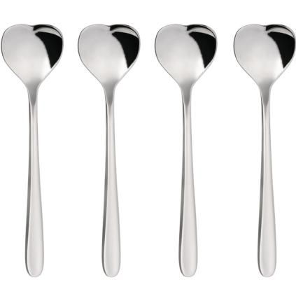 Cuillère à thé BIG LOVE, set de 4 pc, 14 cm, argent, Alessi