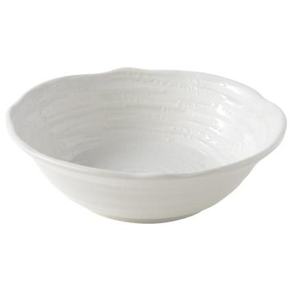 Bol WHITE SPIRAL MIJ 350 ml, blanc