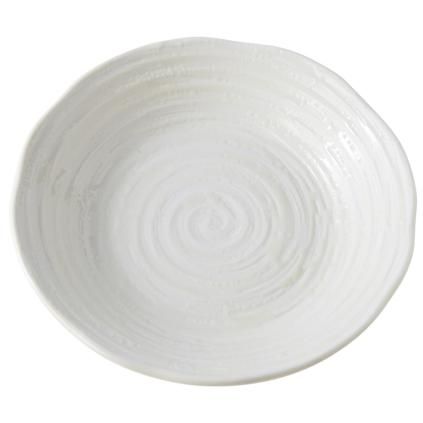 Bol WHITE SPIRAL MIJ 600 ml, blanc